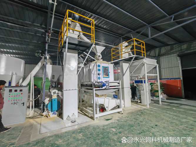 全自動大型飼料生產線設備構成與功能